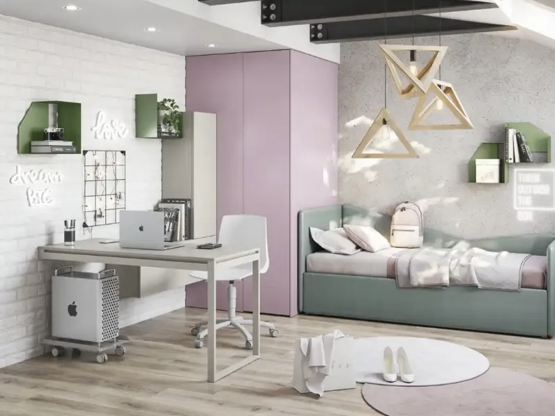 Cameretta componibile Room 25 con divano letto di Bloom