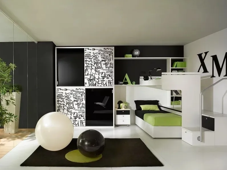 Cameretta a soppalco Arcamagica 01 di Sangiorgio