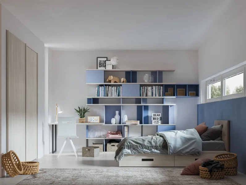 Cameretta moderna Space 20|04 di Corazzin