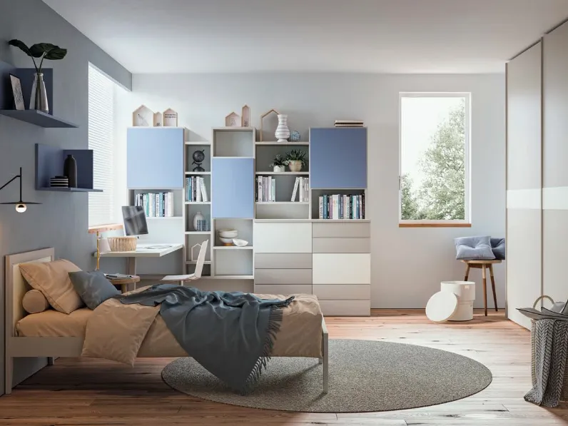 Cameretta per ragazzi Space 20|02 di Corazzin