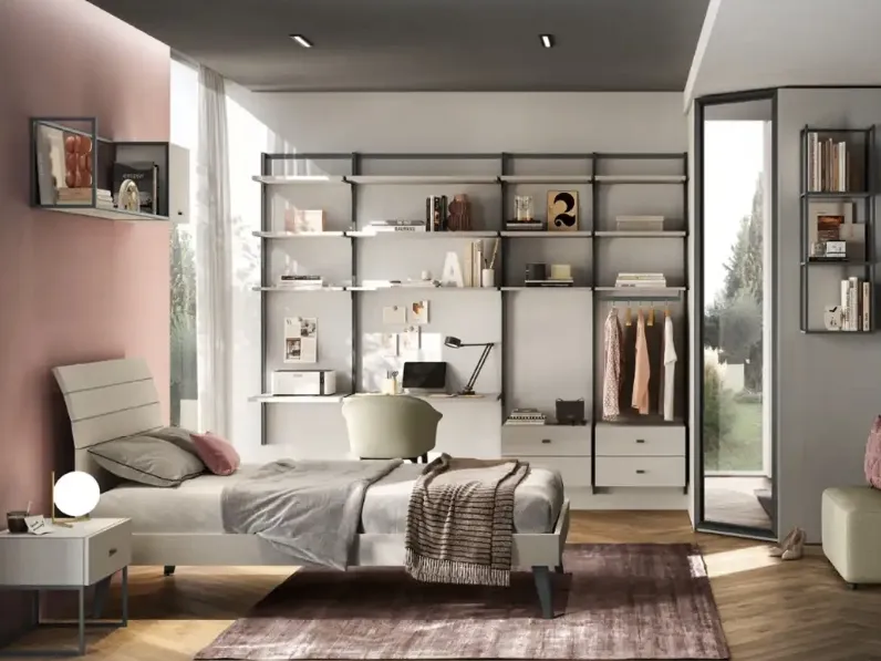 Cameretta componibile Y105 di Moretti Compact Camerette