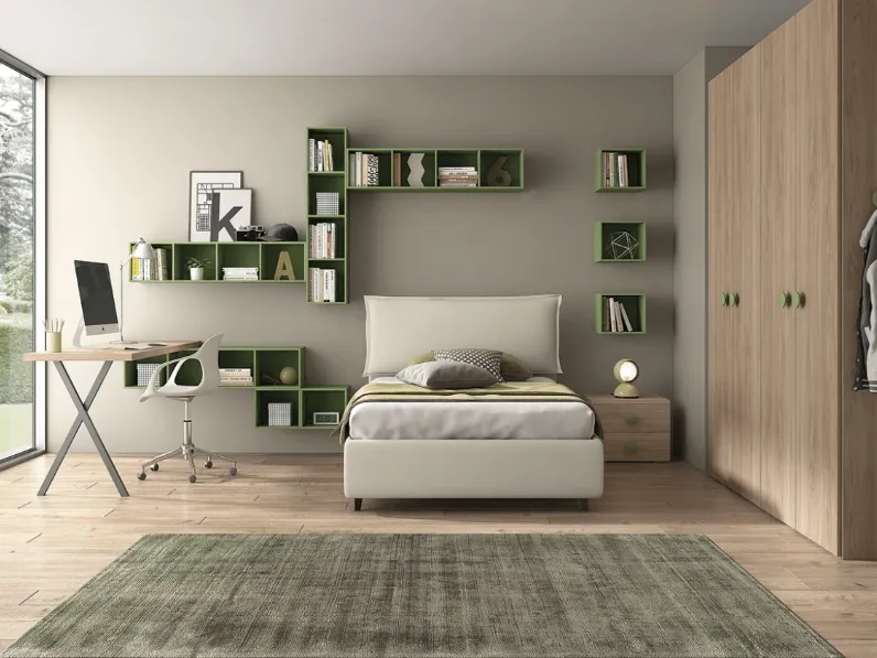 Cameretta componibile Young 01 di Felver