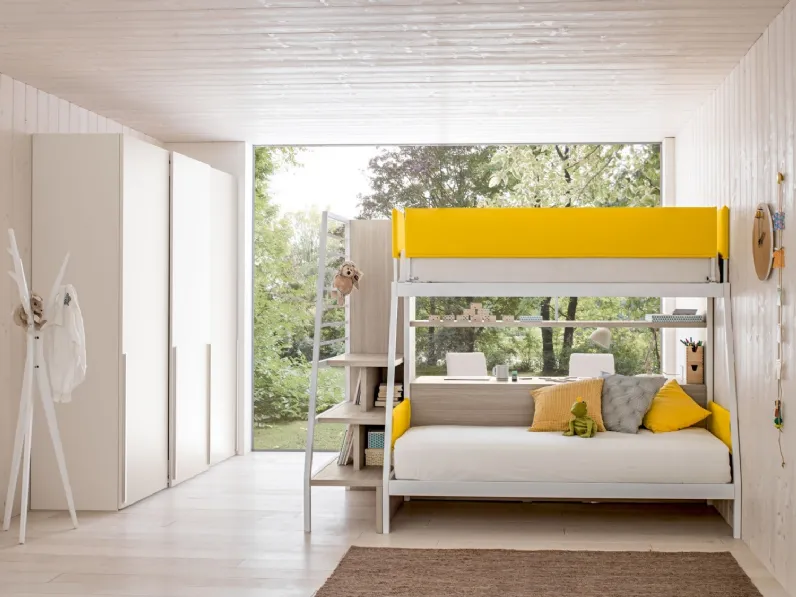 Camera per bambini con letto a castello Room 155 di Zg Mobili