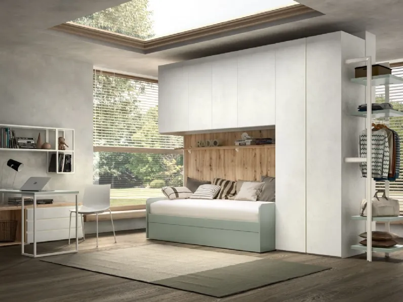 Camera moderna con ponte Room 144 di Zg Mobili