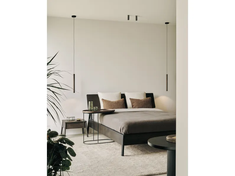 Comodino Air in rovere marrone di Ethnicraft