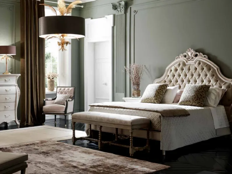 Gruppo notte classico in legno Art 2542 2543 di Vittorio Grifoni