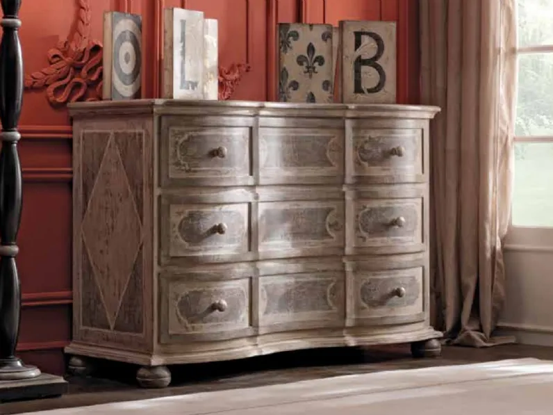 Comò classico in legno Art 2575 di Vittorio Grifoni