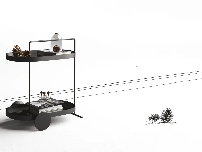 Comodino Atollo di Minotti Italia