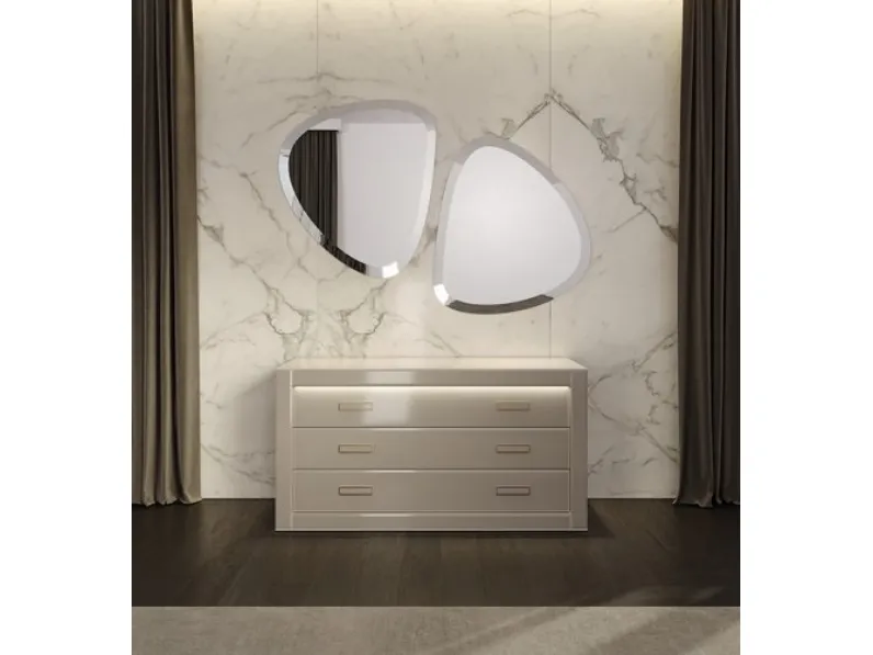 Comò in legno laccato lucido Avantgarde di Reflex