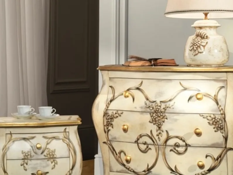 Gruppo Notte in legno Brigitte di Florentiabed