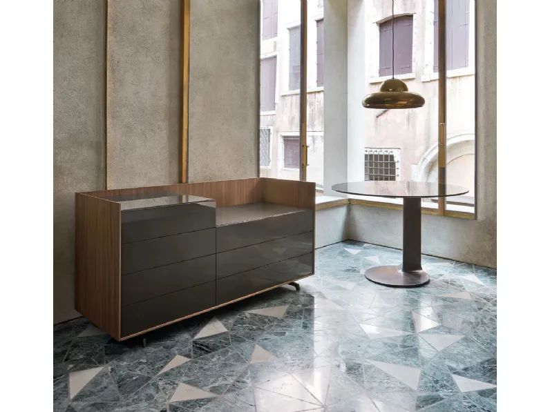 Comò Cabaret Glass di Sangiacomo