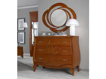 Chantal art 4769 in Noce Medio con intarsio