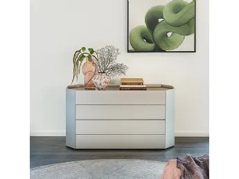 Il Comò Chelsea di Cattelan Italia unisce design e funzionalità.