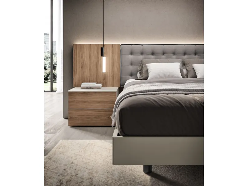Comodino Flat di Spagnol Mobili