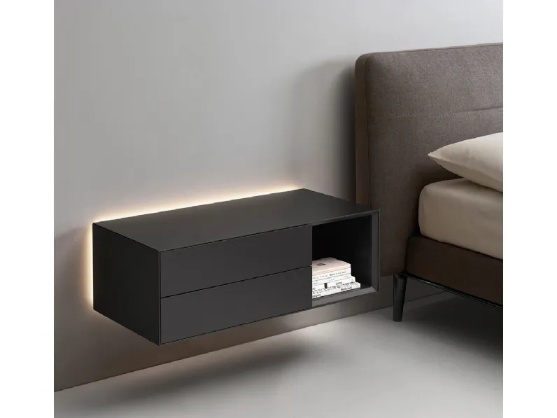 Comodino sospeso Domino Mono di Sangiacomo