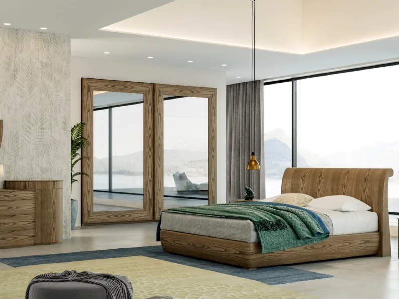 Gruppo Notte Marilyn in legno di Fazzini