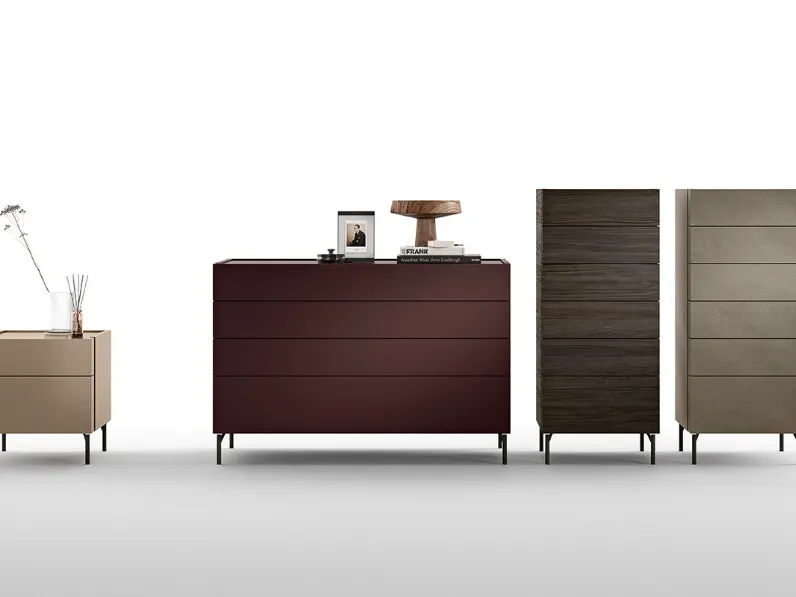 Gruppo Notte Filo in laccato o melaminico di Cinquepuntozero