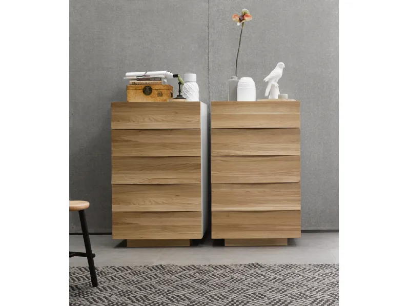 Cassettiera in legno con appoggio a terra Forest di Ballancin