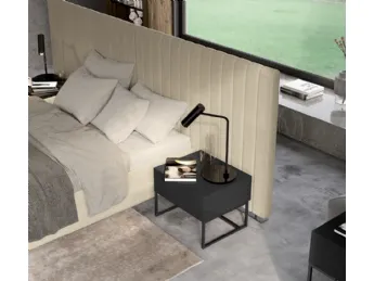 Gala Antracite lucido Comodino