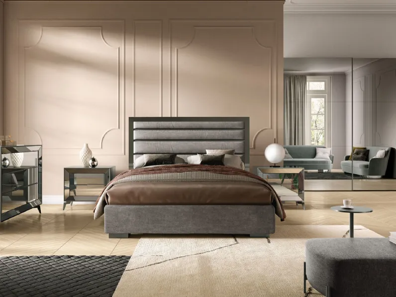 Gruppo Notte di design Astra finitura a Specchio di Adriatica