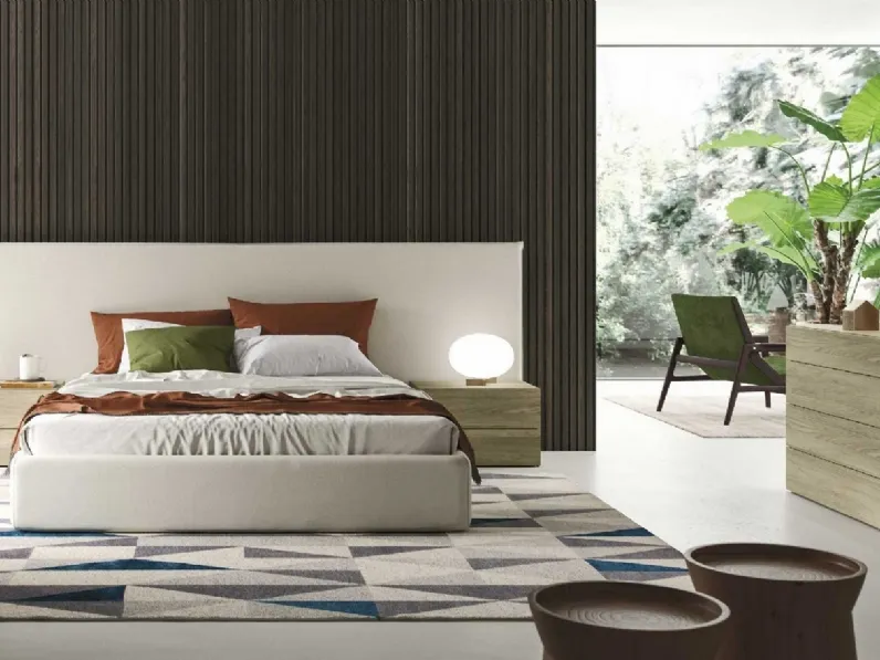 Gruppo Notte Even finitura Olmo cenere di Archimede