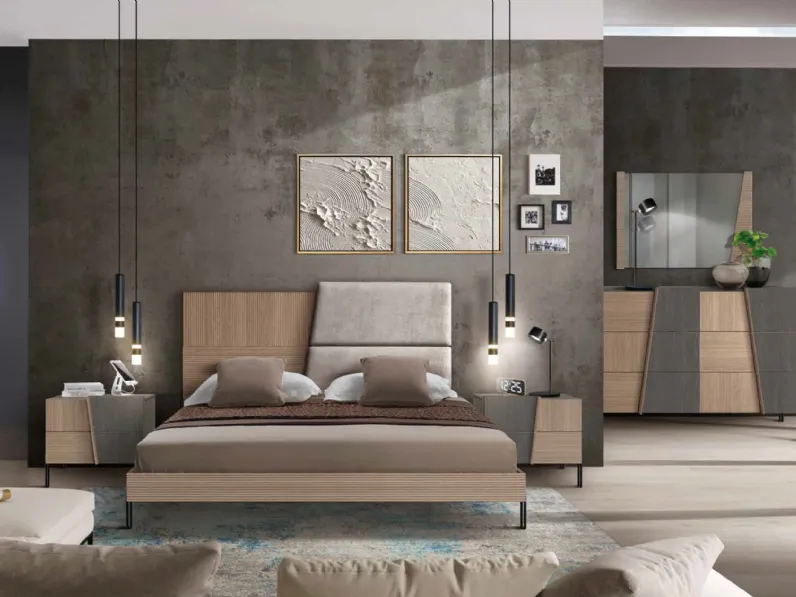 Gruppo Notte Icon 2|4 IC220 IC221 in legno e frassino di Imba Srl