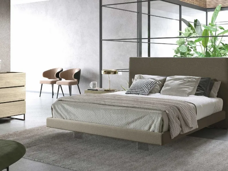 Gruppo Notte Vogue finitura Olmo Cenere di Archimede