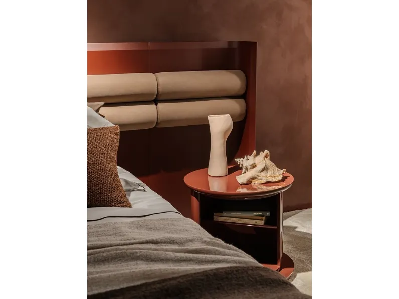 Comodino Hide Seek Mini in legno laccato lucido di Gallotti&Radice