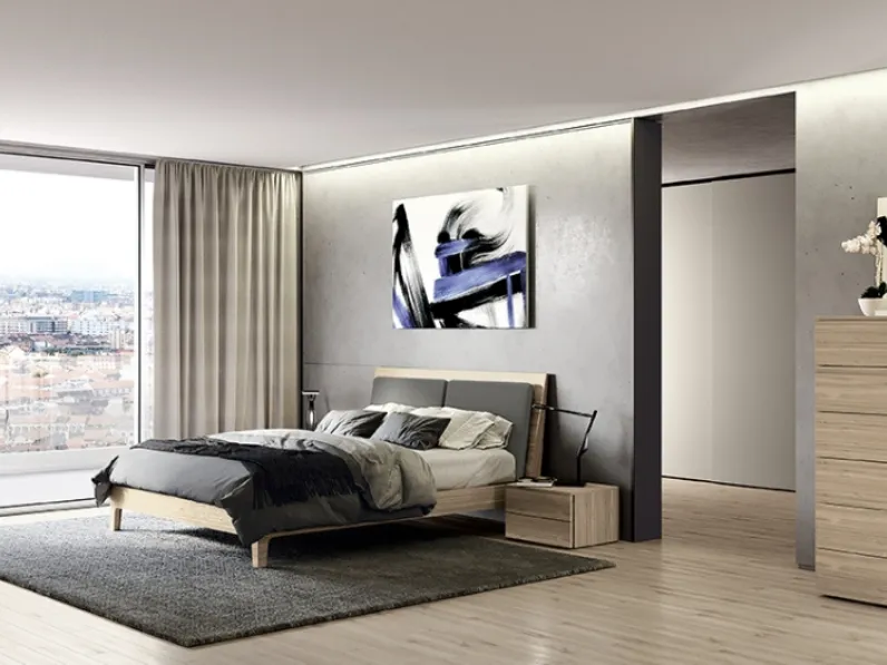 Gruppo Notte Keith in nobilitato Noce gold di Febal Casa