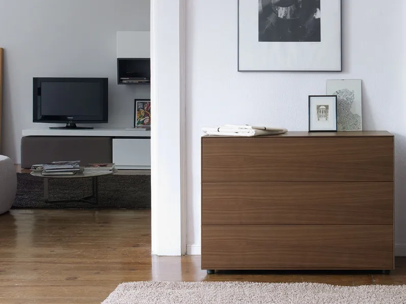 Comò Lauki 3 cassetti di Treku