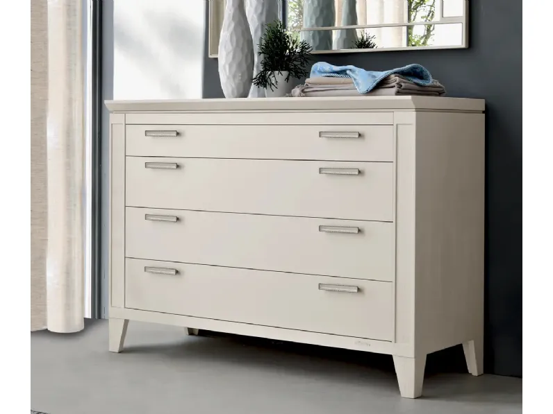 Comò Lauro in legno laccato di Le Fablier