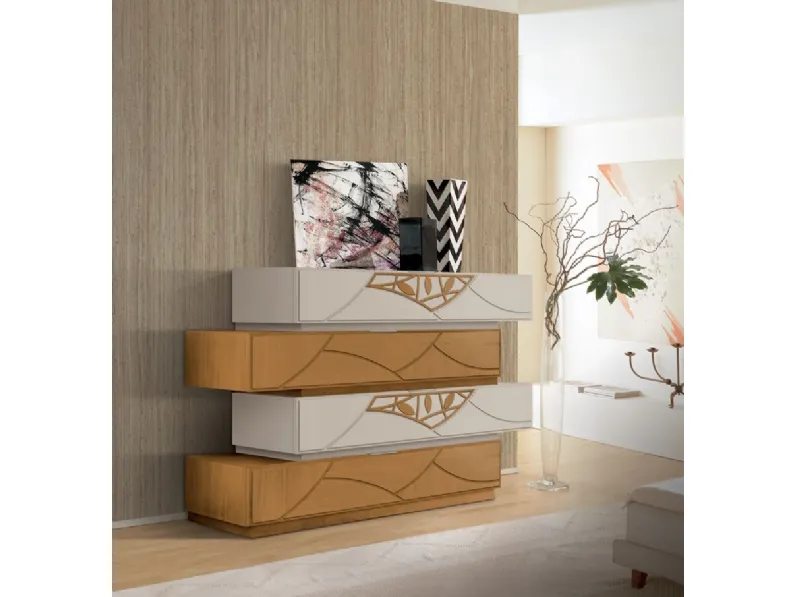 Comò asimmetrico  Leaf di Betamobili