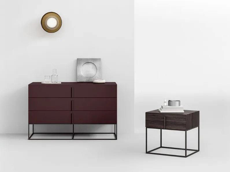 Gruppo Notte Levita in laccato o melaminico di Cinquepuntozero