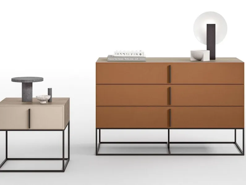 Gruppo Notte Levita in laccato opaco di Cinquepuntozero