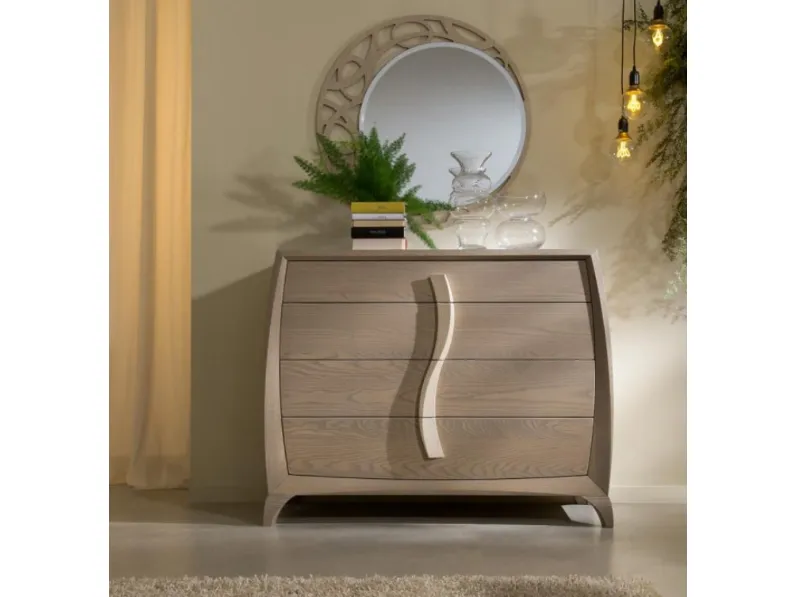 Comò Luna art 5123 finitura Sabbia di Padovani Mobili