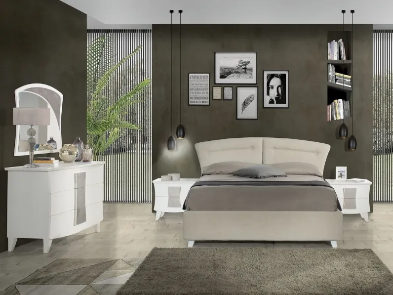 Gruppo Notte Mary con inserto in vetro di Mobilificio AG