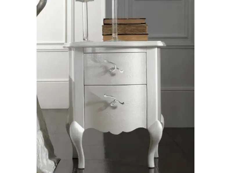 Comodino Naxos in legno laccato di Florentiabed