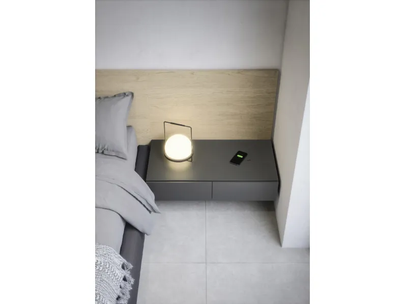 Comodino Easy System di Novamobili