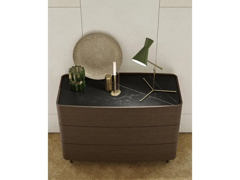 Comò Oliver in rovere di Morassutti