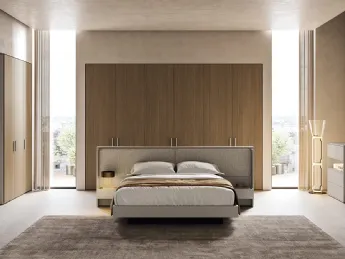 Il Gruppo Notte Outline di Colombini Casa unisce design essenziale e funzionalità per la tua camera 