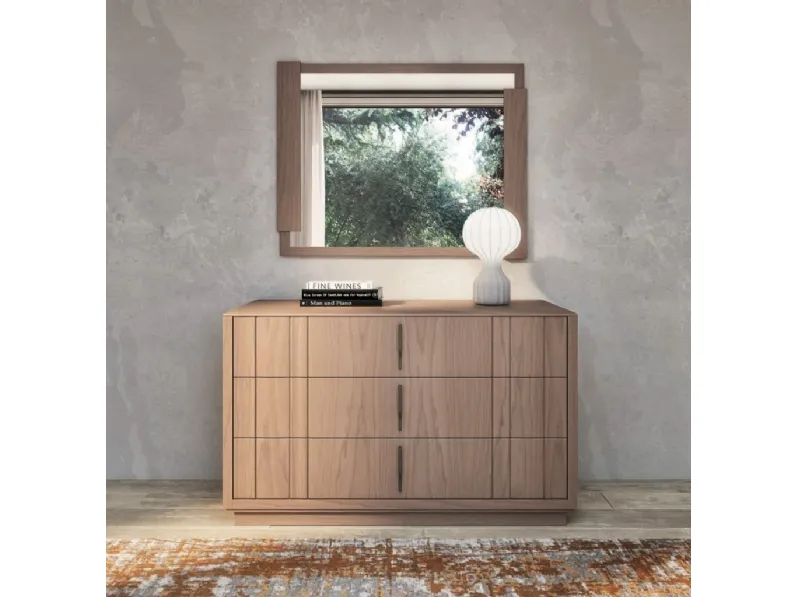 Comò Rails con zoccolo di Betamobili