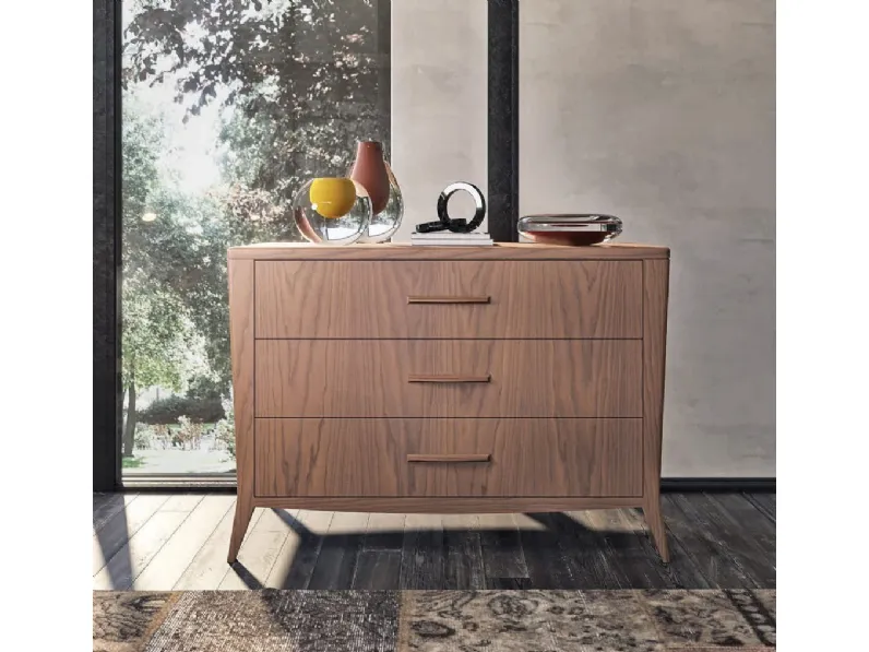 Comò sagomato Rails di Betamobili