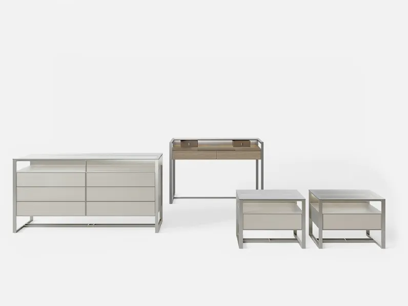 Gruppo Notte Rialto in legno di Rimadesio