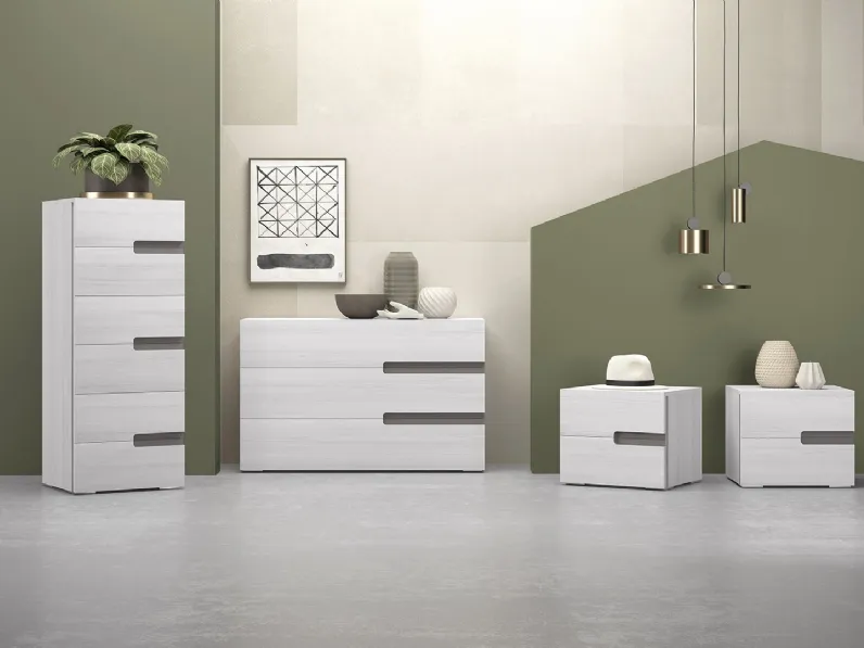 Gruppo Notte River finitura Rovere nordico di Felver