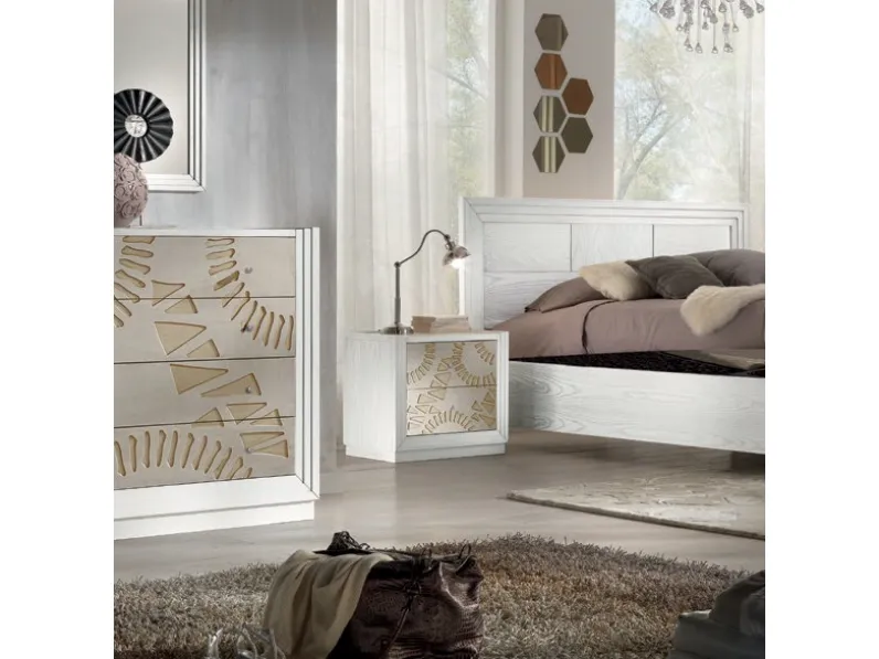 Comodino inciso Rubik di Betamobili