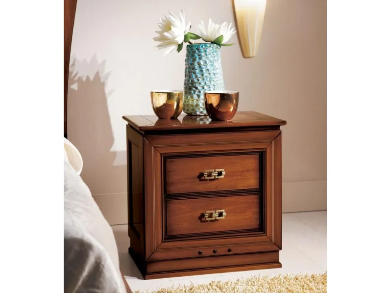 Comodino Sogni art 2073 in Noce Biondo di Padovani Mobili