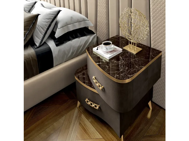 Comodino Deluxe Gold di Spar