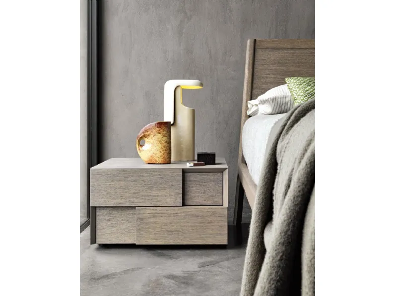 Comodino Twist in Rovere di Giellesse