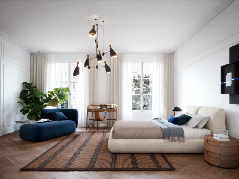 Comodino in legno Vesta di Novamobili