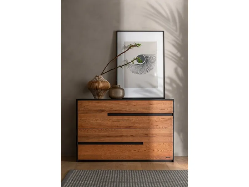 Comò Vienna in rovere di Le Fablier